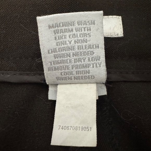 Apt 9 Vintage Black Dress Pants Size 4 Petite - Picture 8 of 8